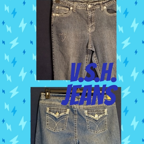 V.S.H. Women's Straight Leg Jean - Picture 1 of 13